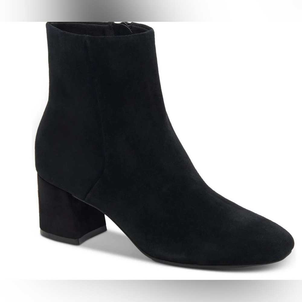 NIB Aqua College Women's Black Waterproof Echo Dress Ankle Booties Shoe Size 9